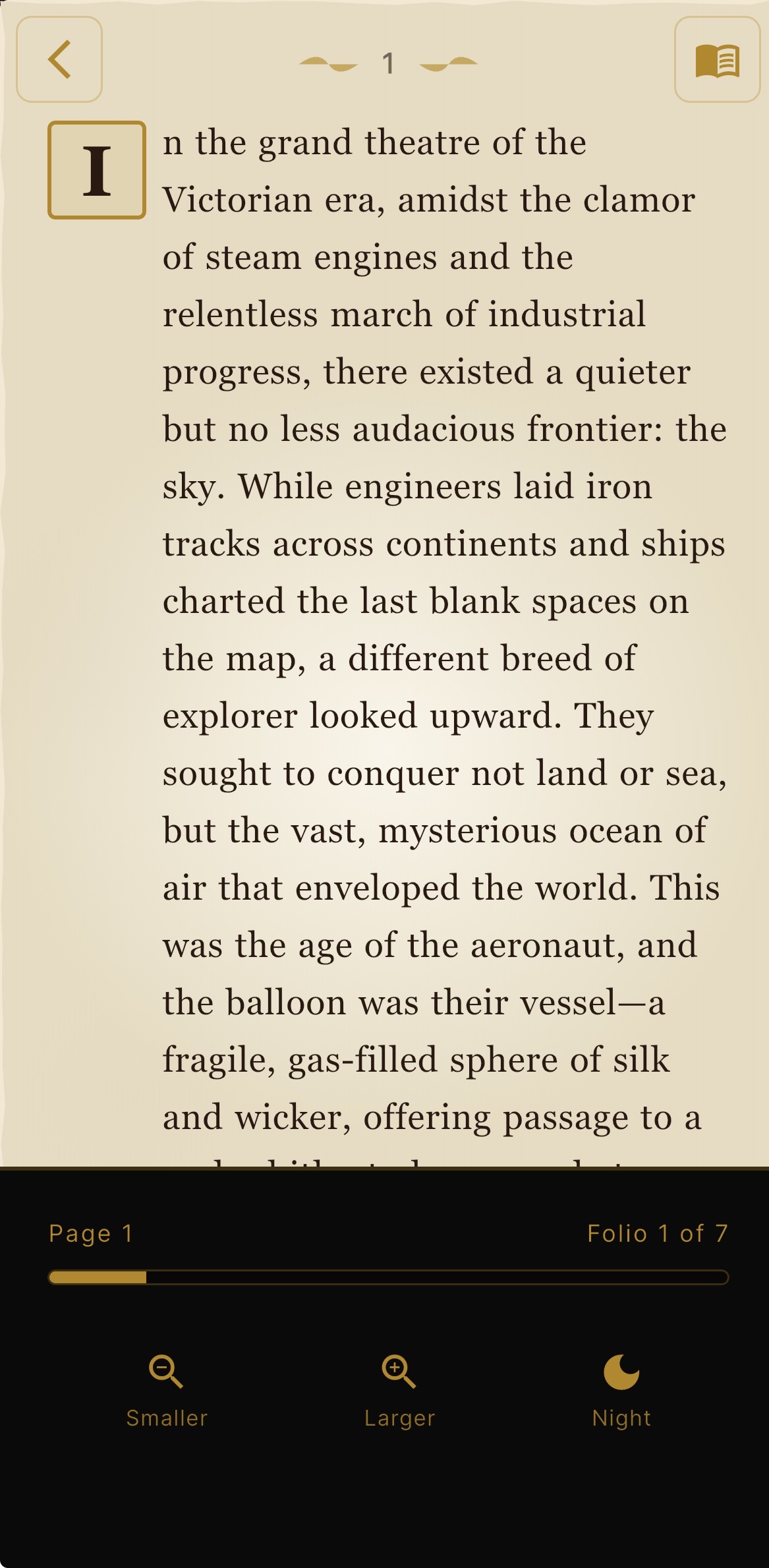 Haunting Fog Story Reader